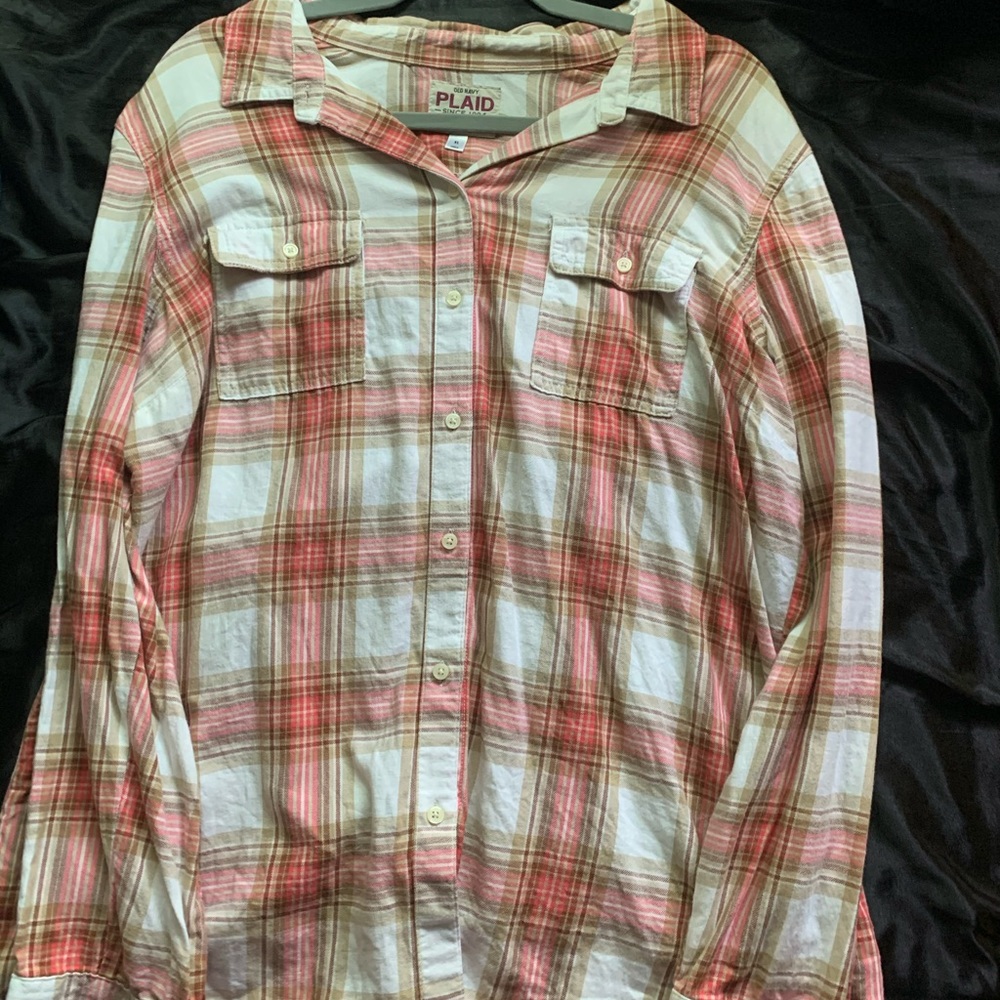 Old Navy long sleeve flannel